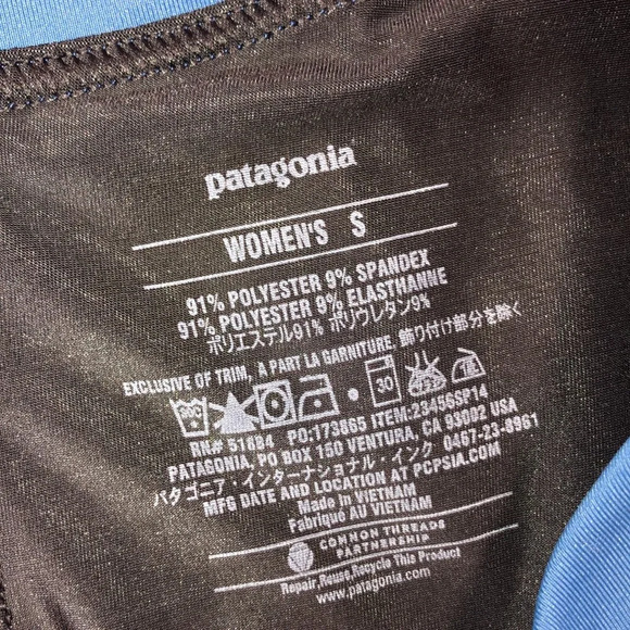 Patagonia size small blue athletic skort/shorts - Picture 7 of 9